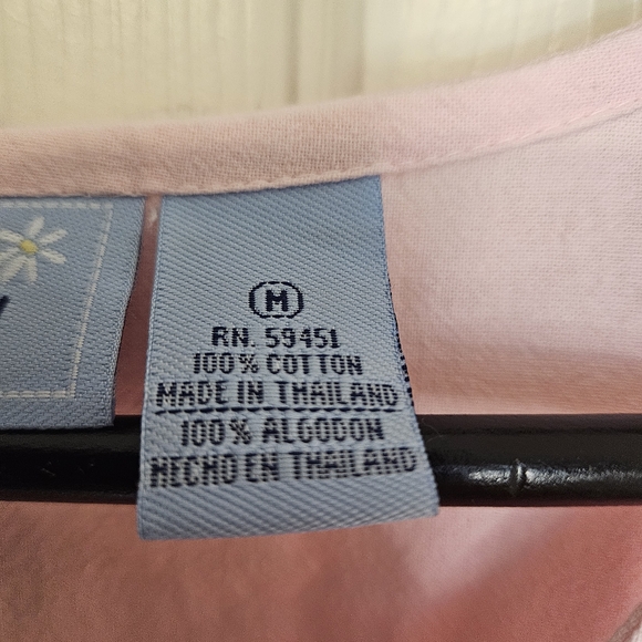 Jane Ashley Pink Flamingo Nightgown - Picture 4 of 10